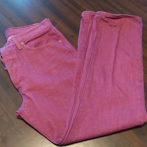 Levi's 501 jeans 33x32 Plum